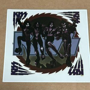 KISS - PEEL & STICK STICKER - VINTAGE